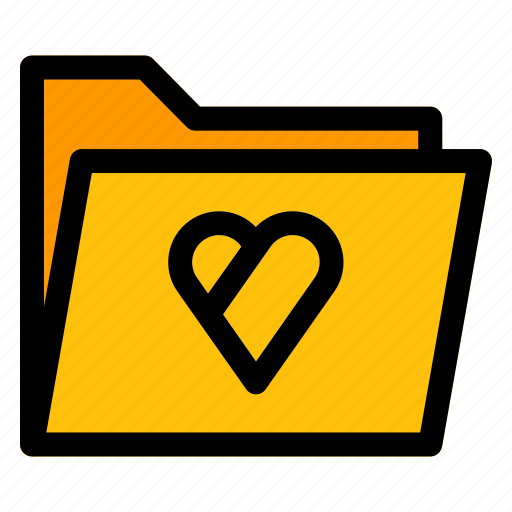 1, favorite, love, folder, file, document icon - Download on Iconfinder