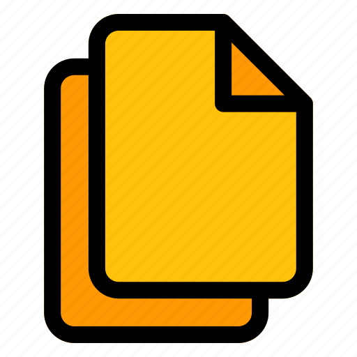 File, copy, duplicate, files, document icon - Download on Iconfinder