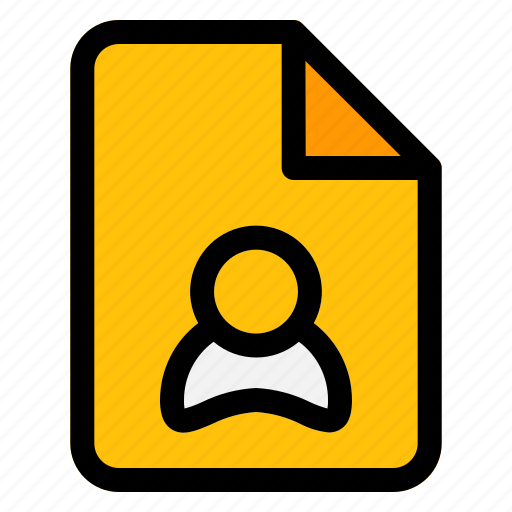 1, user, avatar, file, document icon - Download on Iconfinder