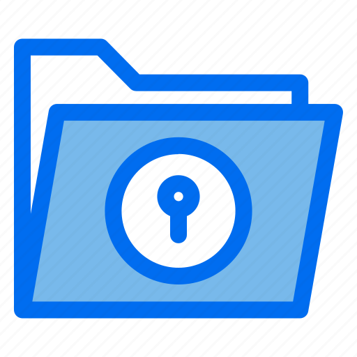 Lock, private, folder, file, document icon - Download on Iconfinder