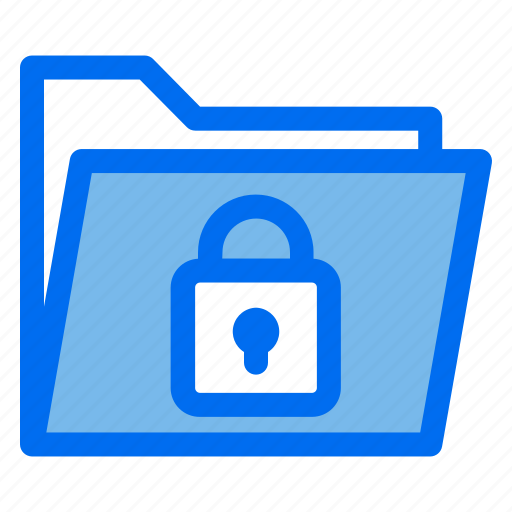 Padlock, private, folder, lock icon - Download on Iconfinder