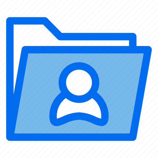 User, avatar, folder, file, document icon - Download on Iconfinder