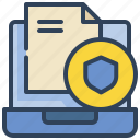 folder, file, shield, security, protect