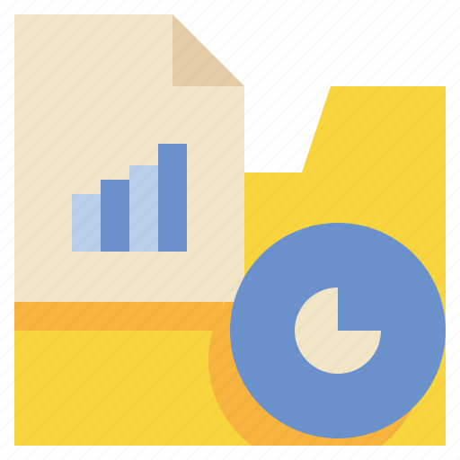 Statistics, data, report, file, folder icon - Download on Iconfinder