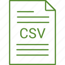 csv, extension, file 