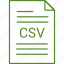 csv, extension, file 