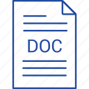 doc, extension, file