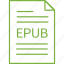 epub, extension, file 