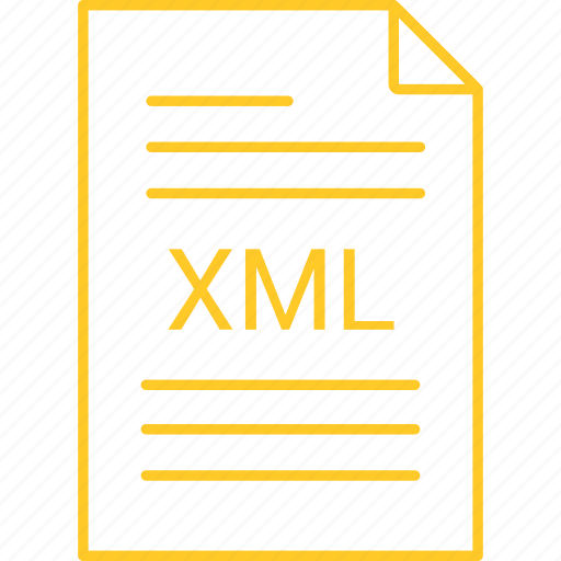 Extension, file, xml icon - Download on Iconfinder