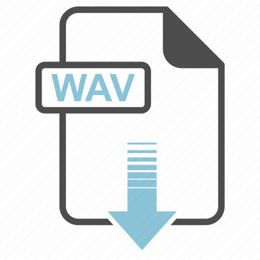 Format, extension, download, wav icon - Download on Iconfinder