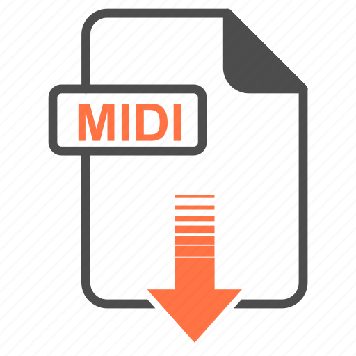 Format, extension, download, midi icon - Download on Iconfinder