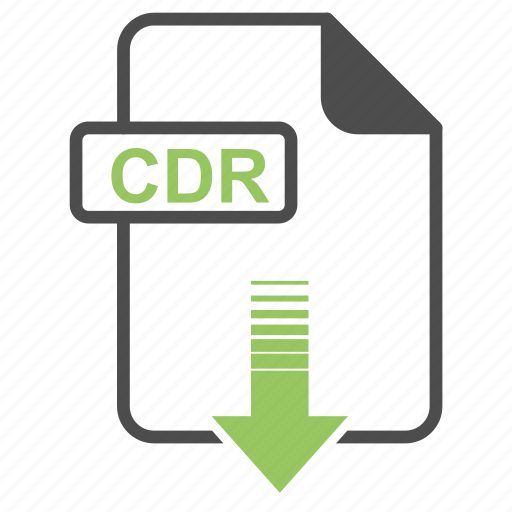 Format, extension, download, cdr icon - Download on Iconfinder