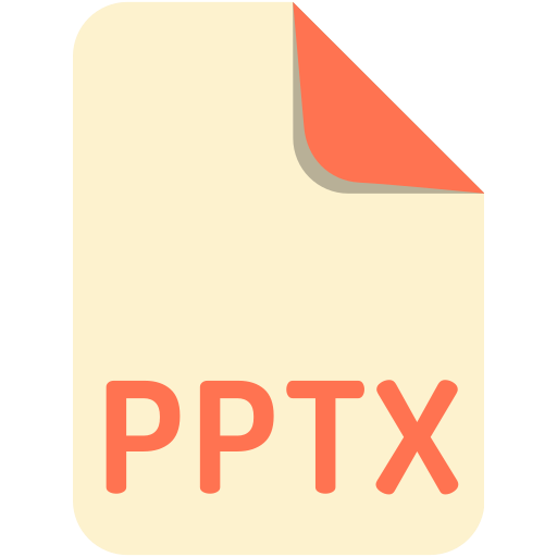 Extension, file, name, pptx icon - Free download