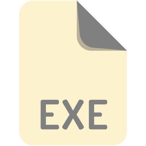 Exe, extension, file, name icon - Free download