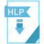 document, extension, file, hlp 