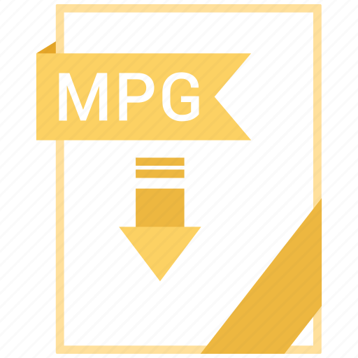 Document, extension, format, mpg, paper icon - Download on Iconfinder