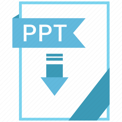 Document, extension, format, paper, ppt icon - Download on Iconfinder