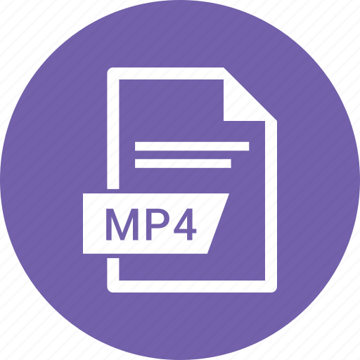 Document, extension, file, mp4 icon - Download on Iconfinder