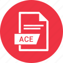 ace, document, extension, file 