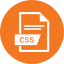 css, document, extension, file 
