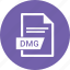 dmg, document, extension, file, format 
