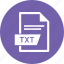 document, extension, file, txt 