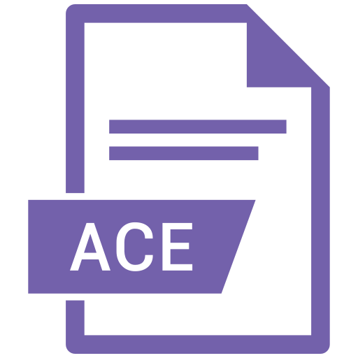 Ace, document, extension, format, paper icon - Free download