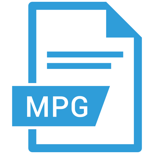 Document, extension, file, mpg icon - Free download