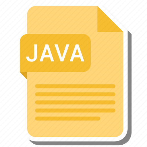 Document, extension, file, java, type icon - Download on Iconfinder