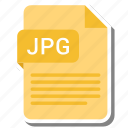 document, extension, format, jpg