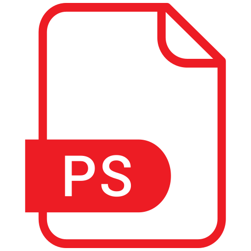 Document, file, format, ps icon - Free download