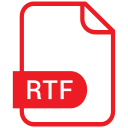 extensiom, file, file format, rtf 