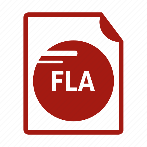 Animation, extension, fla, fla file, flash, format, name icon - Download on Iconfinder