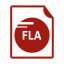 animation, extension, fla, fla file, flash, format, name 