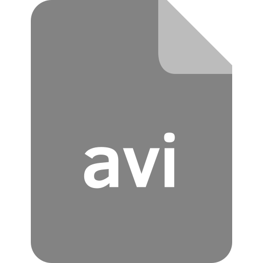 Avi, document, extension, file, format icon - Free download