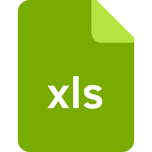 Xls, document, extension, file, format icon - Free download