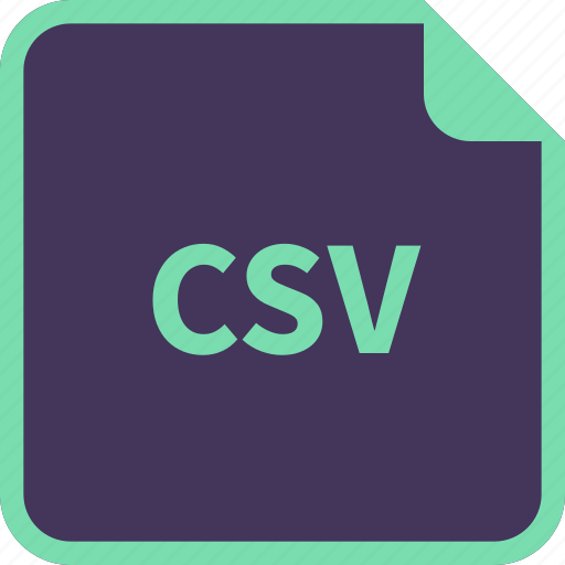 Csv, file, name, format icon - Download on Iconfinder