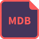 file, mdb, name, format 