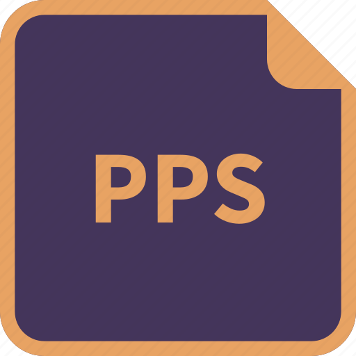 File, name, pps, format icon - Download on Iconfinder