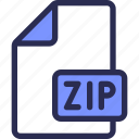 archive, document, file, zip