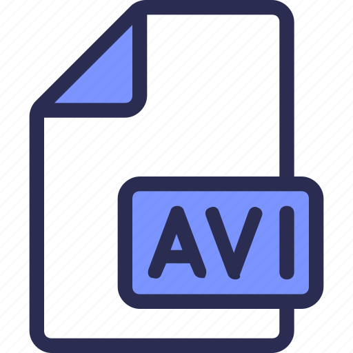 Avi, document, file, movie, vidoe icon - Download on Iconfinder