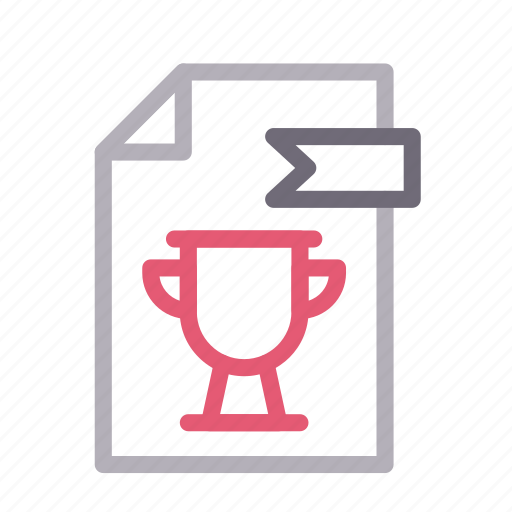 Award, degree, document, file, success icon - Download on Iconfinder