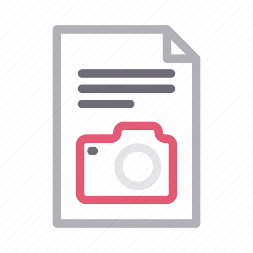 Camera, document, file, paper, picture icon - Download on Iconfinder