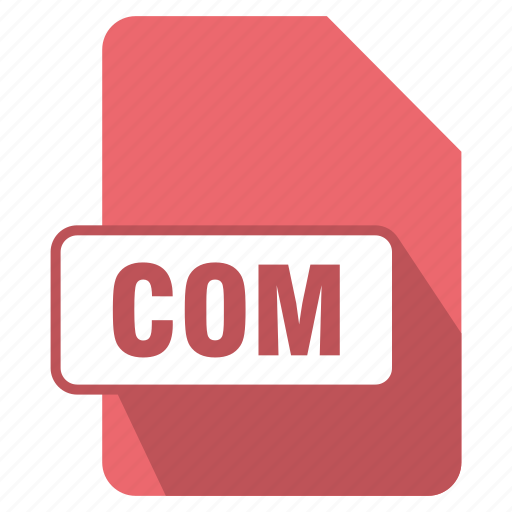 Com, extension, file, filedata, format icon - Download on Iconfinder