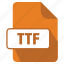 extension, file, filedata, format, ttf 