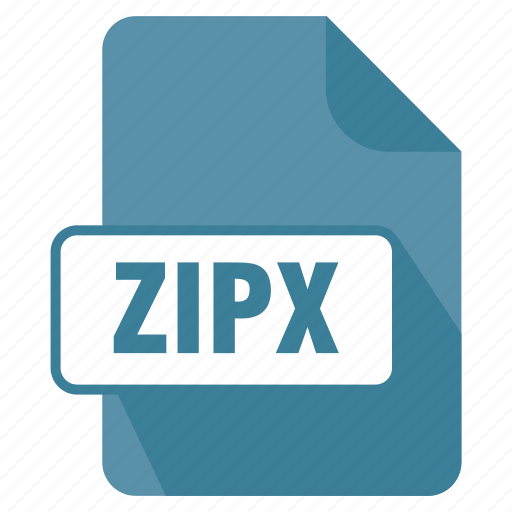 Extension, file, filedata, format, zipx icon - Download on Iconfinder