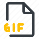 gif, file, format, document, extension