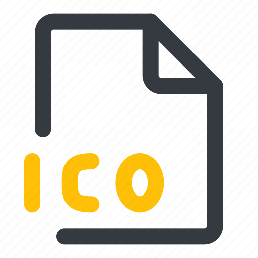 Ico, file, format, document, extension icon - Download on Iconfinder