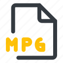 mpg, file, format, document, extension