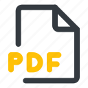 pdf, file, format, document, extension
